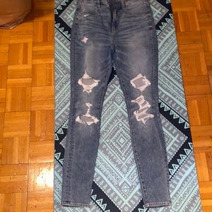 American Eagle Super High Rise Jeggings (6)